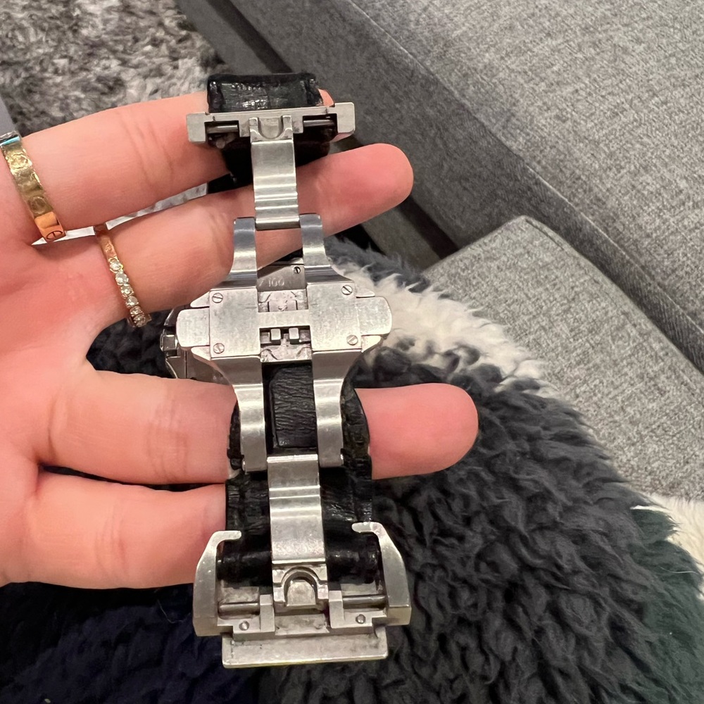 Cartier Santos 100 Diamond Watch - Picture 15 of 16